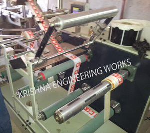 Label Application Doctoring Rewinding Machine