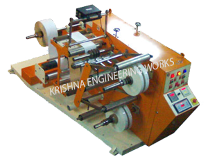 Winding Rewinding Machine With Slitting System